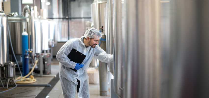 Boş ve dolu fabrika temizliği